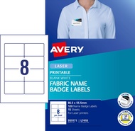 AVERY FABRIC NAME BADGE  L7418-15