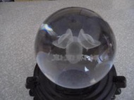 (元寶水晶球60MM) 水晶球 黃水晶 黃水晶球 魔術球 風水球 氣泡白水晶