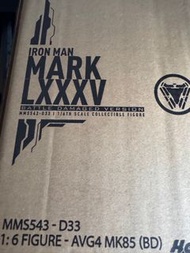 Hot toy iron man LXXXV mark 85 battle damage MMS543 會場版
