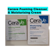 Cerave Foaming Cleanser+Moisturising Cream (TRIAL/ TRAVEL PACK)