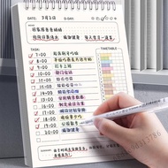 A5 Daily Planner Notebook - สิ่งที่ต้องทำรายการกำหนดการสำหรับสำนักงานโรงเรียนที่ทำงาน