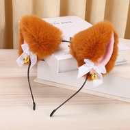 Zaman Now - Bando Telinga Kucing Nekomimi / Bando Bell Kucing Cosplay / Bando Kucing Wanita / Cospla