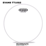 EVANS TT10G2 CLEAR DRUM HEAD