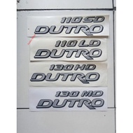 QUALITY Stiker Sticker Dutro 130HD , Dutro 130MD , Dutro 110SD , Dutro