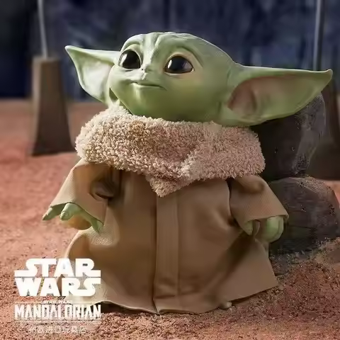Movie Star Wars Mandalorian Baby Yoda Plush Toys 30cm