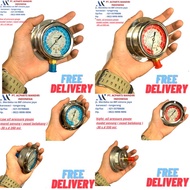 Refrigerant oil pressure gauge refco model / freon pressure meter refco model