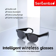 Senbenbao G88 Smart Glasses(3 Freebie:Eyeglass case+fingersleeve+eyeglass cloth)HIFI-level stereo, B