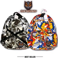 (FULL TAG COD AVAILABLE) LATEST CONVERSE BASIC GO 2 MULTICOLOR AND GREY MODEL BACKPACK/ SCHOOL BAG/ 
