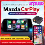 HTKMD Draadloze Apple Carplay Android ฮับอะแดปเตอร์ Usb รถยนต์ Oem Voor Retrofit มาสด้า2 3 6 CX30 CX5 CX8 CX9 MX5ชุด TK78669U0C Miata HSEHW