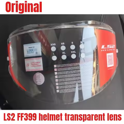 Authentic LS2 FF399 helmet lens rear flip helmet Visor original helmet anti fog sticker Helm Accesso