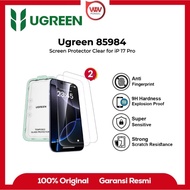 UGREEN 85984 HD Premium Tempered Glass Transparent Compatible for Apple 17 PRO Ip Full Screen Transp