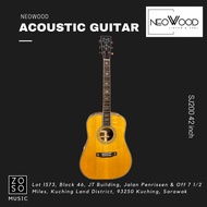 Neowood acoustic guitar D45T dreadnought