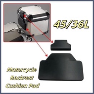 – ️ 36L/45L Motorcycle Backrest Cushion Pad Universal Motorcycle Rear Top Case Box Luggage Pad