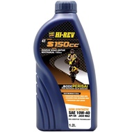 HI-REV S 150CC 4T 15W-50 / 10W-40 SEMI SYNTHETIC 1.2 LITER