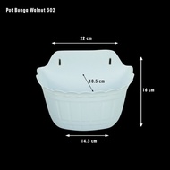 New Pot Bunga Dinding - Pot Bunga Tempel - Pot Bunga 22Cm - Pot Bunga