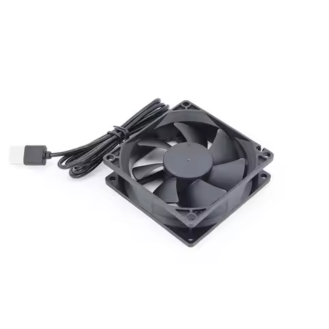 8cm 8025 80x80x25mm 5V USB cable Power Cooling Case Fan brushless For Receiver DVR Xbox TV Box Route