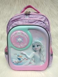 Tas Sekolah frozen SD /Tas Sekolah Frozen Timbul Import / Tas Sekolah Elsa Frozen/Tas sekolah anak f