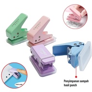 Perforator 1 Hole Combo Macaron Mini One Hole Punch Paper Punch 1 Hole Paper Punch