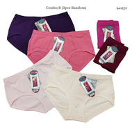 Women Underwear Cotton M-3XL Panty 6266 女士内裤 Seluar Dalam Wanita Briefs Perempuan Panties ZiHongTian