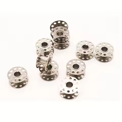 Stainless Steel Sewing Machine Bobbins Durable Metal Construction for Brother Sewing Machine, Essent