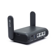 GL.iNet GL-AXT1800 (Slate AX) Pocket-Sized Wi-Fi 6 Gigabit Travel Router, Extender/Repeater for Hote