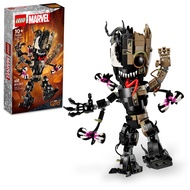 Marvel Venomized Groot 76249 Transformable Marvel Toy for Play and Display, Buildable Marvel Action