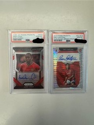 Prizm Andy Cole psa 10  Prizm Eric cantona /25 PSA 10