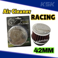 RACING AIR FILTER 42MM/POWER FILTER/AIR CLEANER RACING FOR CARBURETOR TS125 SC FILTER PASANG KARB TS