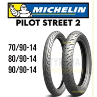 2025} MICHELIN Pilot Street 2 Scooter VARIO BEAT EGO GEAR AVANTIZ ADV 70/90-14 80/90-14 90/90-14 90/