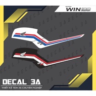 WIN 100 DECAL 3A DESIGN