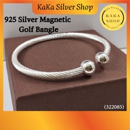 Original 925 Silver Golf Bangle (322085) | Gelang Tangan Bangle Perak 925 | Ready Stock