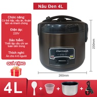 OOKAS Nồi cơm điện thông minh 6L/4L/3L Nồi cơm điện đa năng gia đình 220vCông suất lớn Nồi cơm điệ