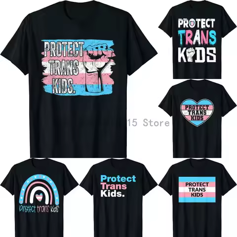 Protect Trans Kids T-Shirt Transgender LGBT Pride Tee