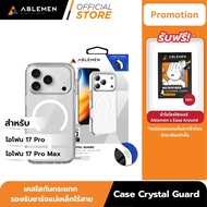 [Official][ไอโฟน 17 Pro/ Promax] Ablemen เคส Crystal Guard เคสใสกันกระแทก รองรับชาร์จแม่เหล็ก รับประ