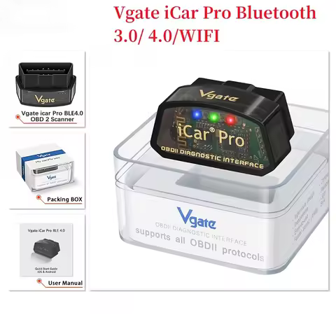 2026 Newest Vgate iCar Pro ELM327 BT/WIFI 4.0 OBD2 Diagnostic Tool