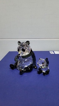 Swarovski Panda Mother with Baby Crystal 5063690 施華洛世奇熊貓水晶