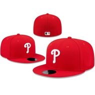 Philadelphia Phillies MLB Fashion brand High Quality  Close Cap Baseball Cap #C-1601 I6ZO