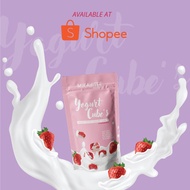 [MIKABITEE YOGURT STRAWBERRY CUBE]With Real Strawberries & High Quality Yogurt [MIKA SERIES]