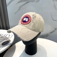 CANADA GOOSE Retro Ripped Baseball Cap Trendy Cool Street Shooting Casual Cap Men Women CP