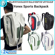 YONEX Badminton Racket bag Shoulder Backpack National Team Racket Bag Tennis Bag Leather Waterproof 