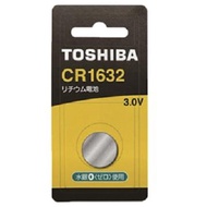 東芝TOSHIBA 鈕扣電池 CR1632-1入卡 CR1632