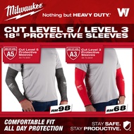 Milwaukee Cut Resistant Protective Sleeves Level 3 &amp; Level 5 / Milwaukee Anti Cut Sarung Tangan / Milwaukee Long Sleeve