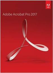 【Adobe】Adobe Acrobat Pro 2017 專業中文版 for windows（公司貨，含稅，開發票）