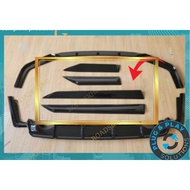 HONDA HRV RS E V SPEC 2023 BODYKIT FRONT REAR BUMPER LIP SIDE SKIRT DIFFUSER GLOSSY BLACK
