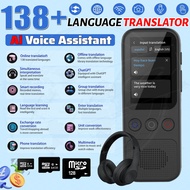 Portable Multi-language Language Translator Device/ Language AI Translator Device 138 Langauages Off