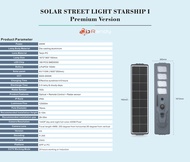 Randy LED Solar Street Light PROMAX  4G CCTV หมุนได้ 350° 1440P โคมไฟถนน AllIn1 ประกัน2ปี ไฟ แอลอีดี