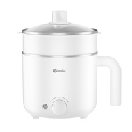 INSSA Nồi điện đa năng Nồi đa năng 1.7L 2 Mức điều chỉnh Nấu lẩu hầm thịt nấu cháo DZGH011