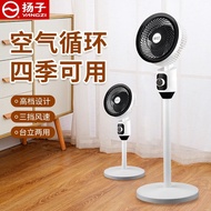 Yangzi Air Circulation Fan Household Small Electric Fan Dormitory Turbo Convection Standing Fan Floo