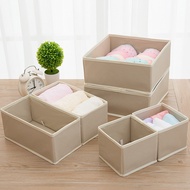Storage box / 6PCS/Storage box underwear / penyimpanan underwear / storage box sekat/Storage Box Kot