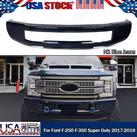 Front Bumper Blue Jeans N1 Replace For Ford F250 F350 F450 Super Duty 2017 2018 2019 Front Bumper Fa
